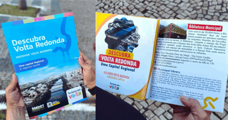 Volta Redonda investe em materiais promocionais para impulsionar turismo local